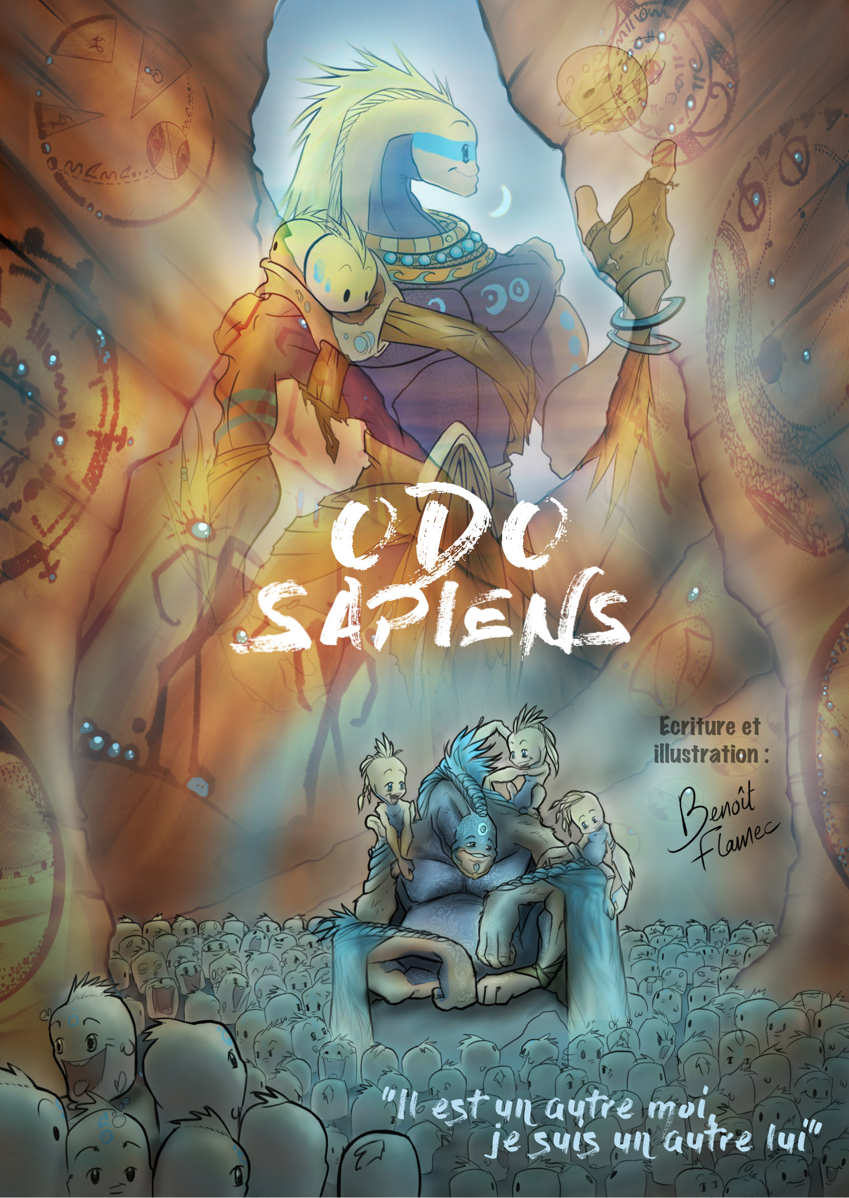 Odo sapiens ; illustration ; dessin ; science-fiction ; nature